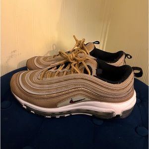 Nike gold air max 97’s